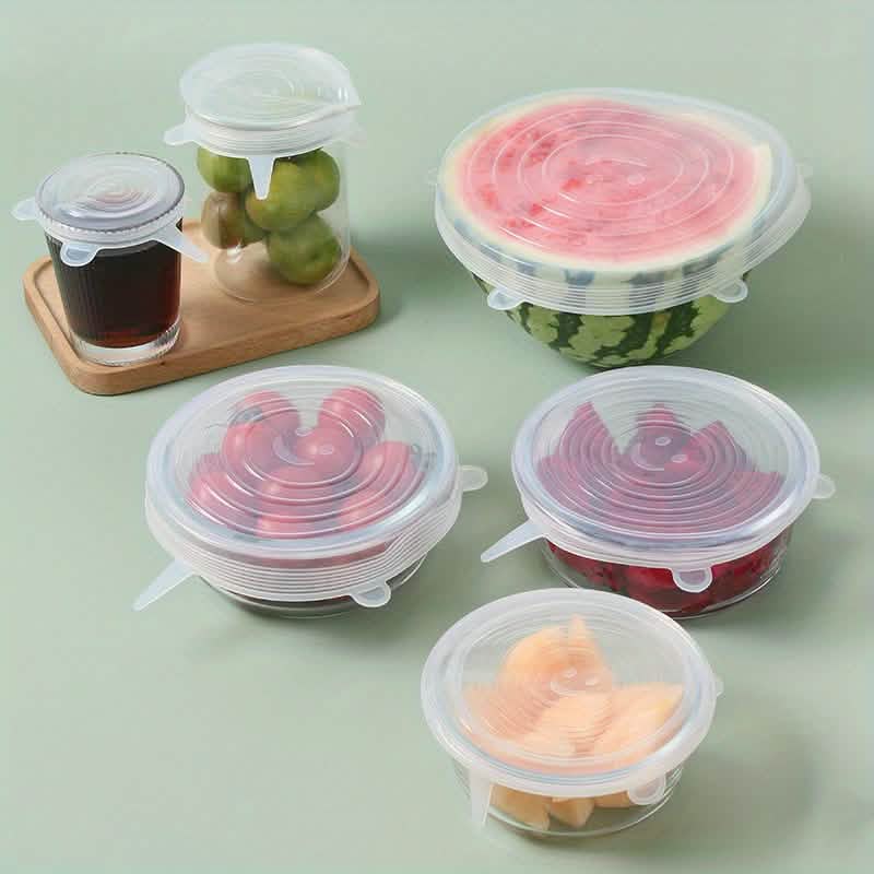 6-Pack: Reusable Silicone Stretch Lids DailySale