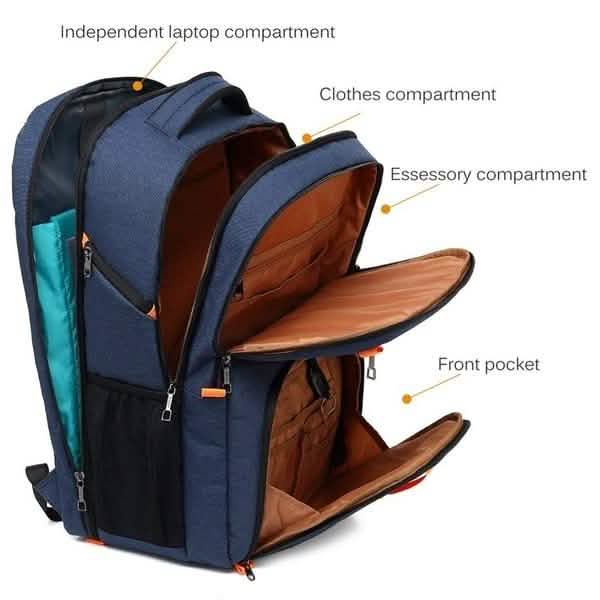 17.3 Inch USB Charging Laptop Briefcase/Backpack DailySale