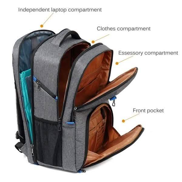 17.3 Inch USB Charging Laptop Briefcase/Backpack DailySale