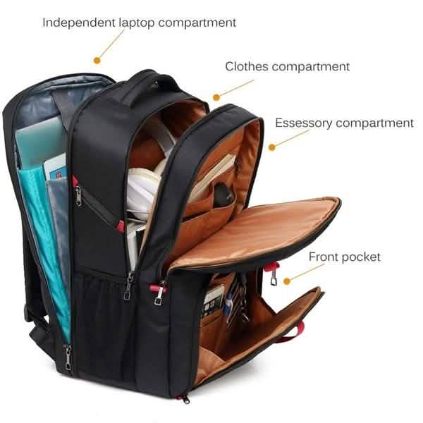17.3 Inch USB Charging Laptop Briefcase/Backpack DailySale