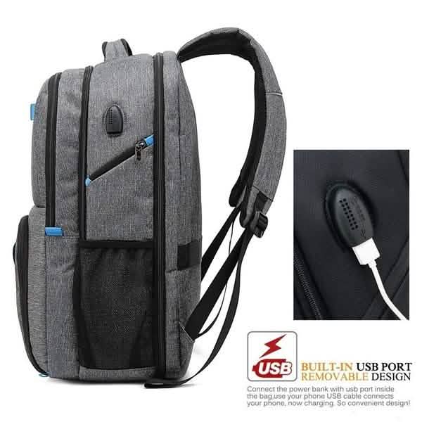 17.3 Inch USB Charging Laptop Briefcase/Backpack DailySale