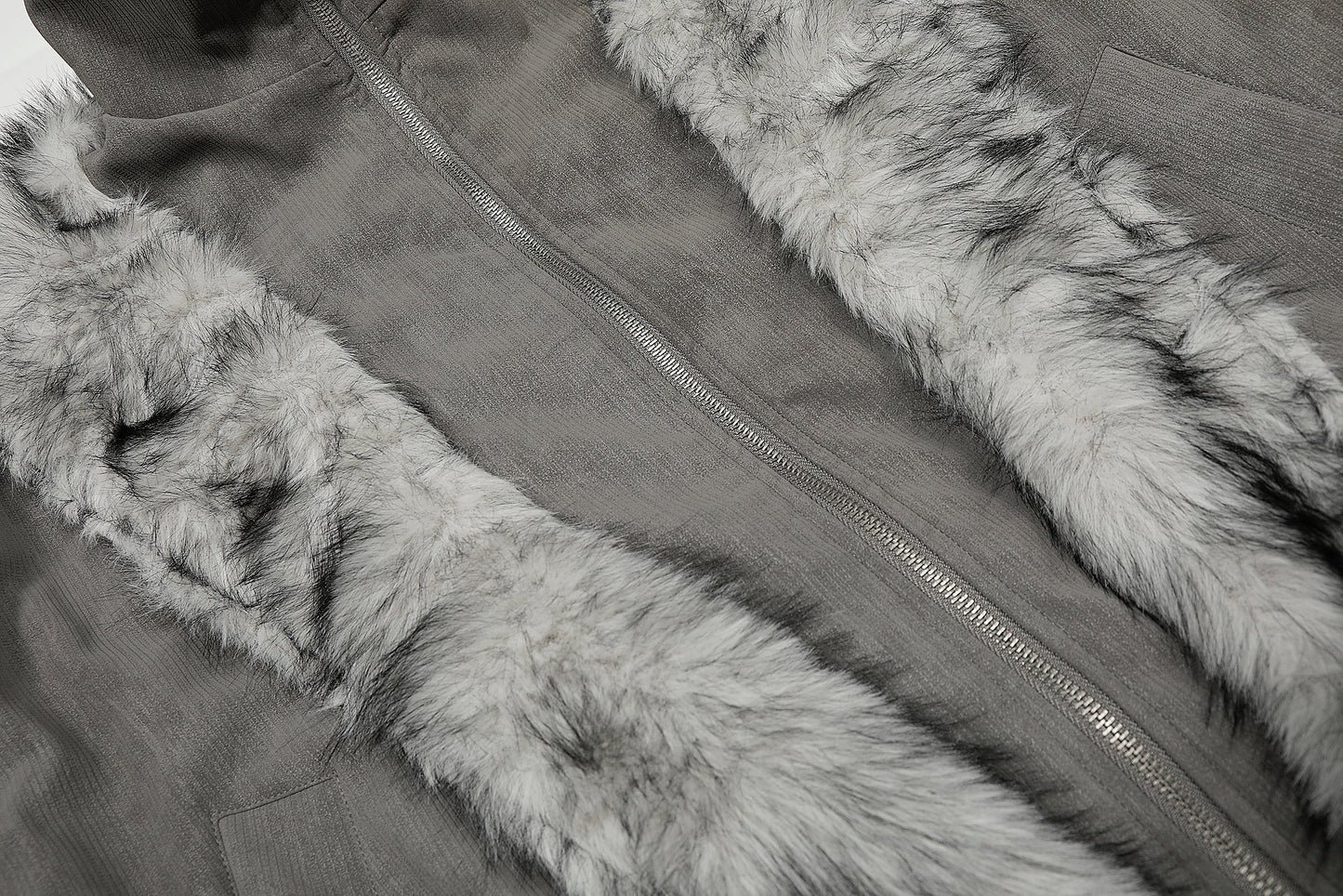 Patchwork Faux Fur Stand Jacket - Premium Winter Streetwear | LuxuryUrbanwearPatchwork Fur | Winter Stand Jacket - Luxuryurbanwear