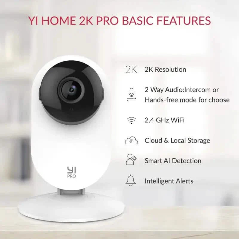 2K HD Indoor/Outdoor Wi-Fi Camera – Color Night Vision, 2-Way Audio, Motion Tracking DailySale
