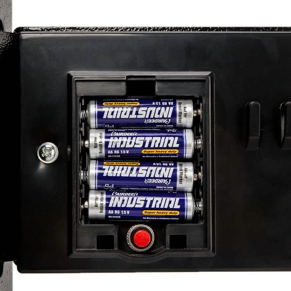 17E Home Use Upgraded Electronic Password Steel Plate Safe Box Black DailySale