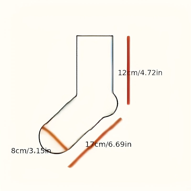 10-Pack: Soft Comfortable Tube Socks – Solid Colors, All-Season DailySale
