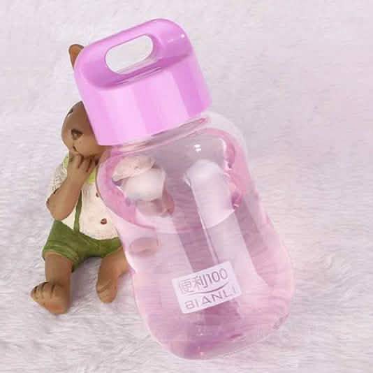 180ML Plastic Colorful Water Bottle Portable DailySale