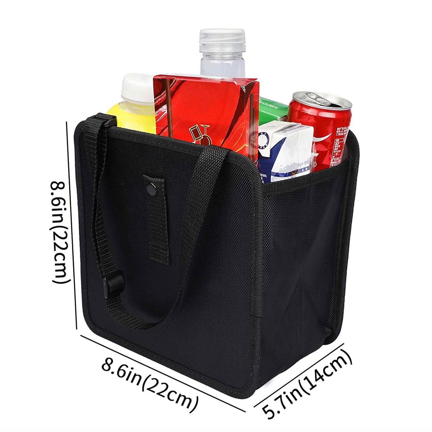 1.85 Gallon Hanging Car Trash Can Waterproof Litter Garbage Bag Organizer DailySale