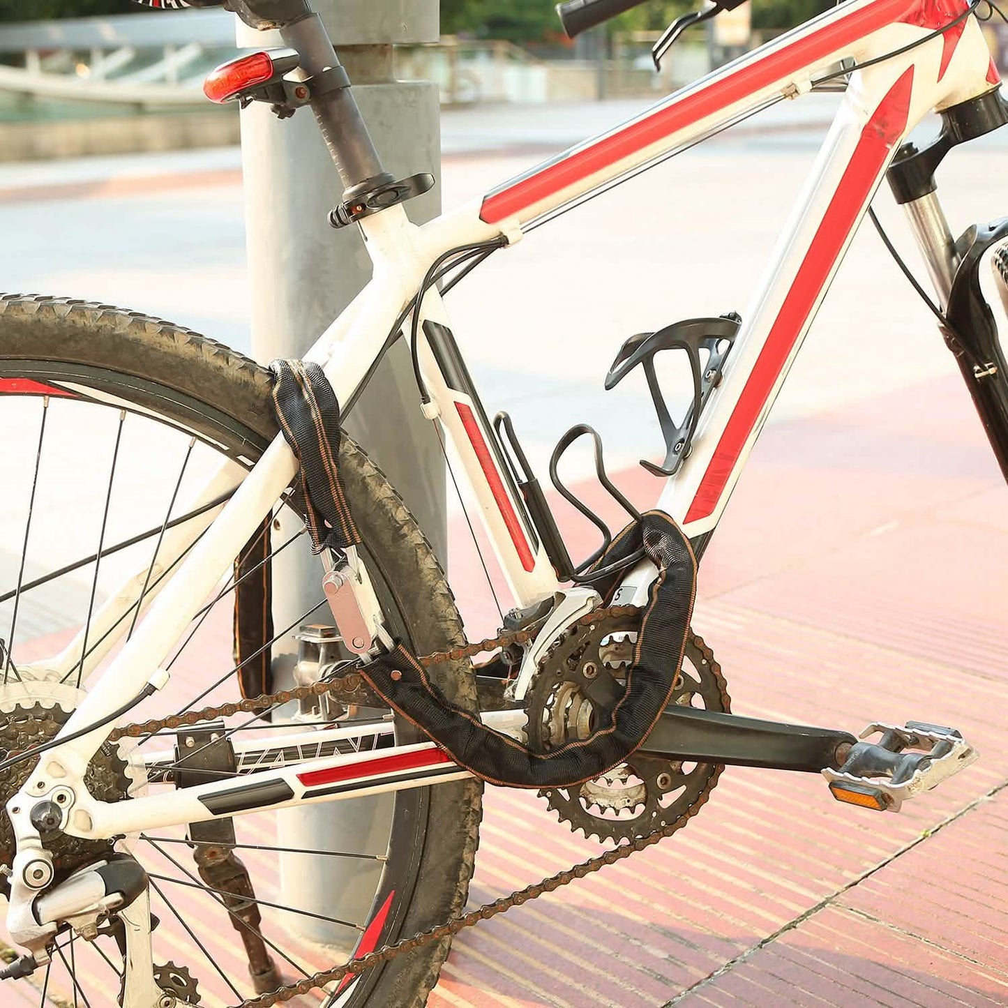 1.8m Bike Chain Lock with 3 Keys Heavy Duty Security Lock DailySale