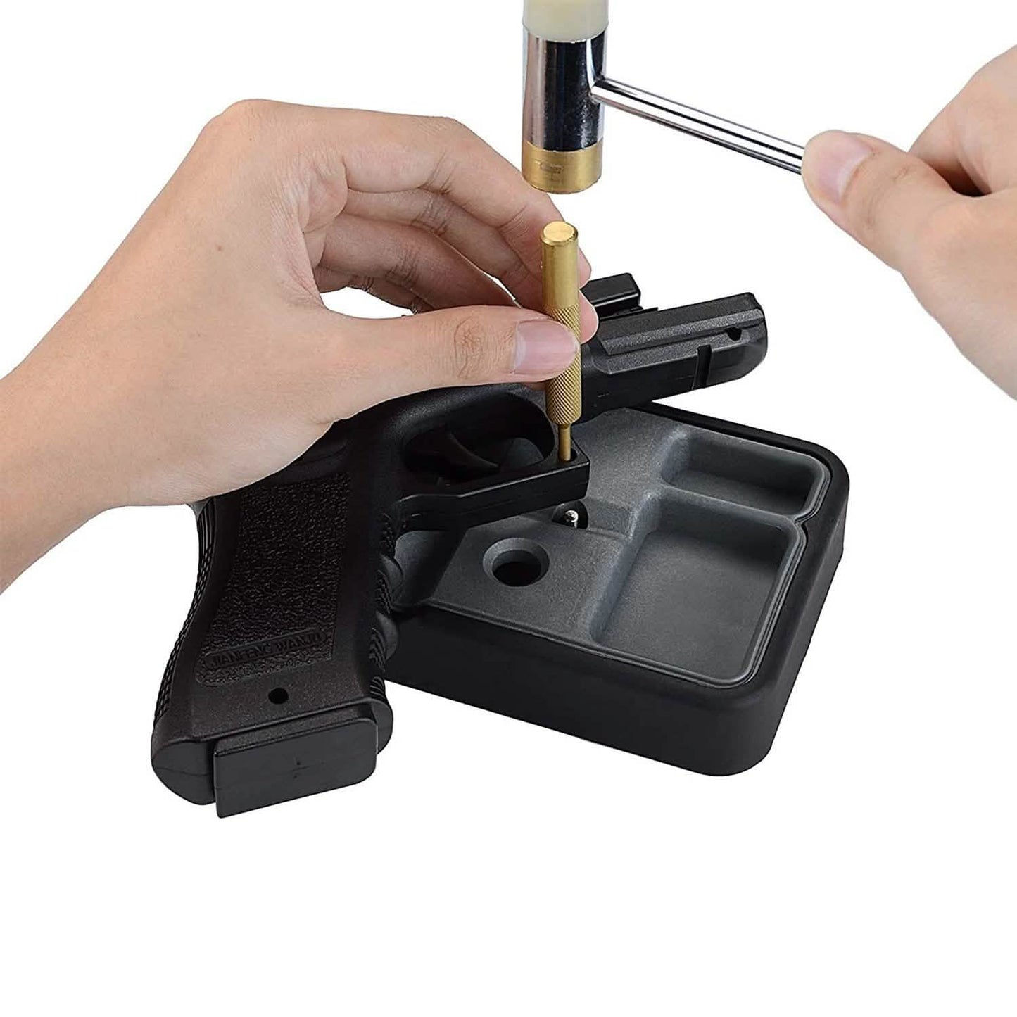 19-Piece: Hammer Punch Set Drift Pin Punch Kit with Portable Storage Box DailySale