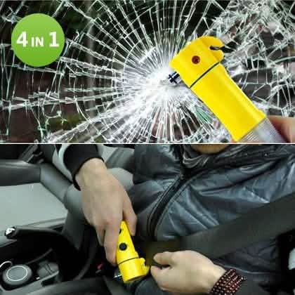 Multi Function 4 in 1 Car Emergency Hammer DailySale