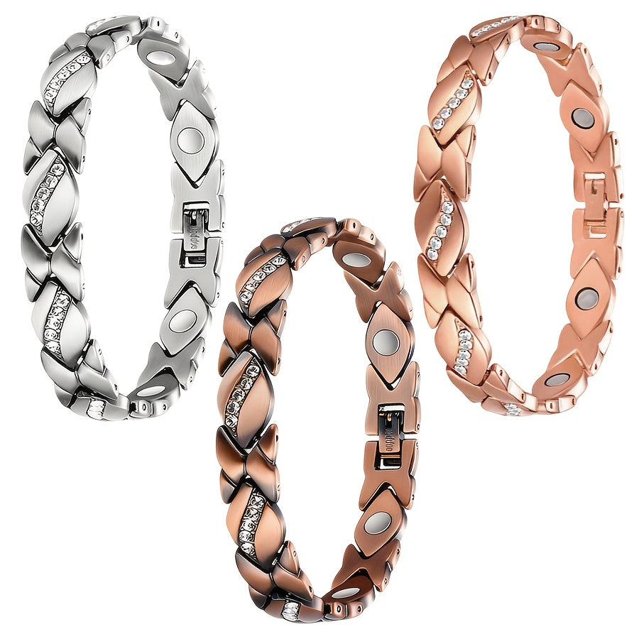 Magnetic Energy Therapy Pain Relief Copper Bracelet For Men And Women DailySale