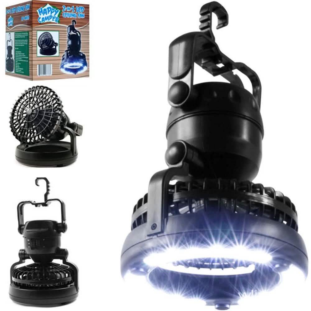 2-in-1 18 LED Camping Light and Ceiling Fan DailySale