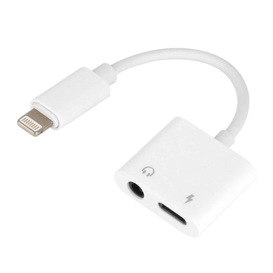 2-in-1 3.5mm Headphone Adapter Charger Audio Splitter Dongle DailySale