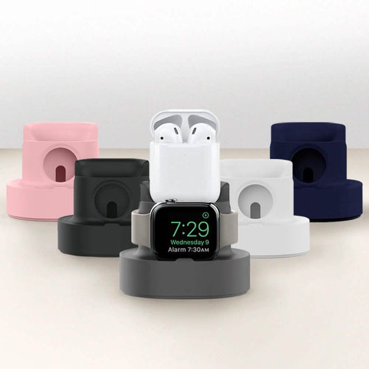2-in-1 Apple Silicone Charging Stand DailySale