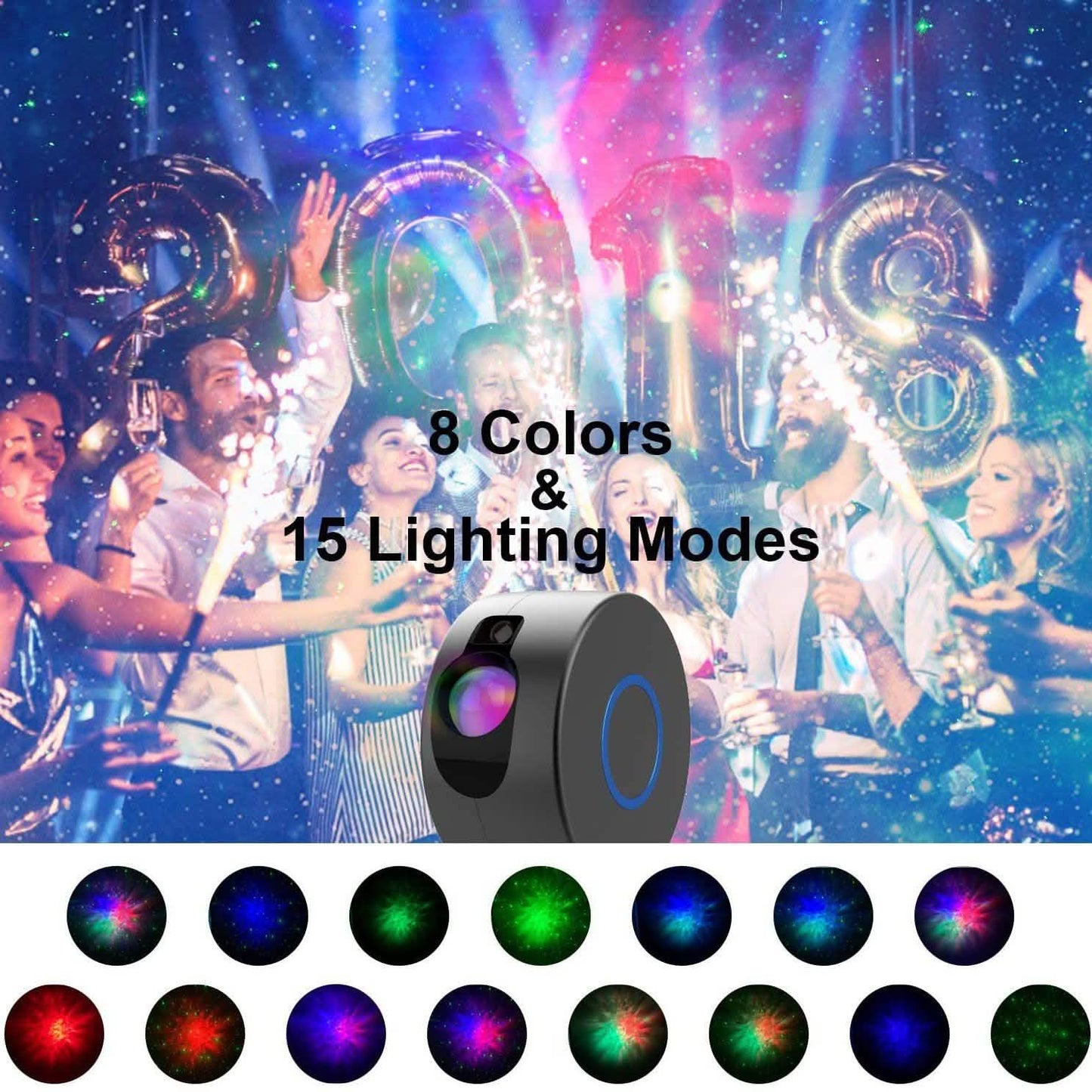 2-in-1 Aurora Starry Sky Projector DailySale