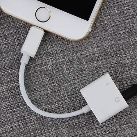 2-in-1 for Lightning Adapter For iPhone 7 8 Plus 10 X DailySale