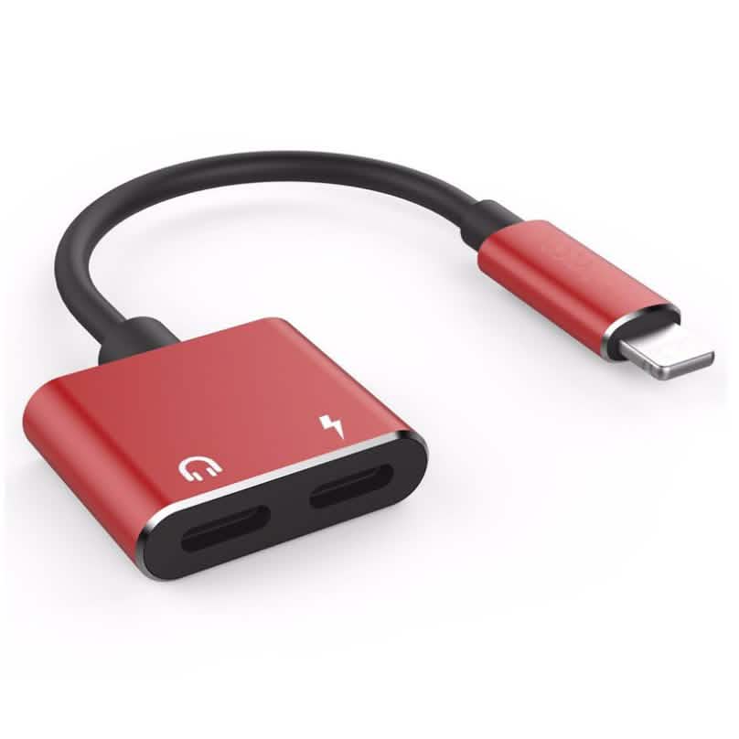 2-in-1 for Lightning Adapter For iPhone 7 8 Plus 10 X DailySale