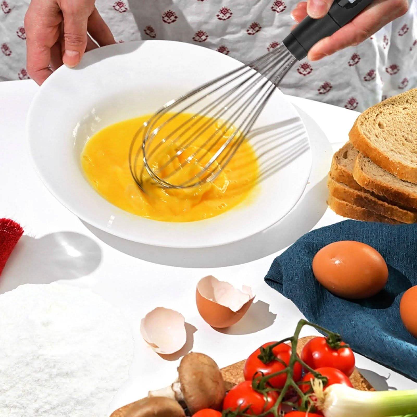 2-in-1 Instant Read Food Thermometer and Egg Whisk DailySale