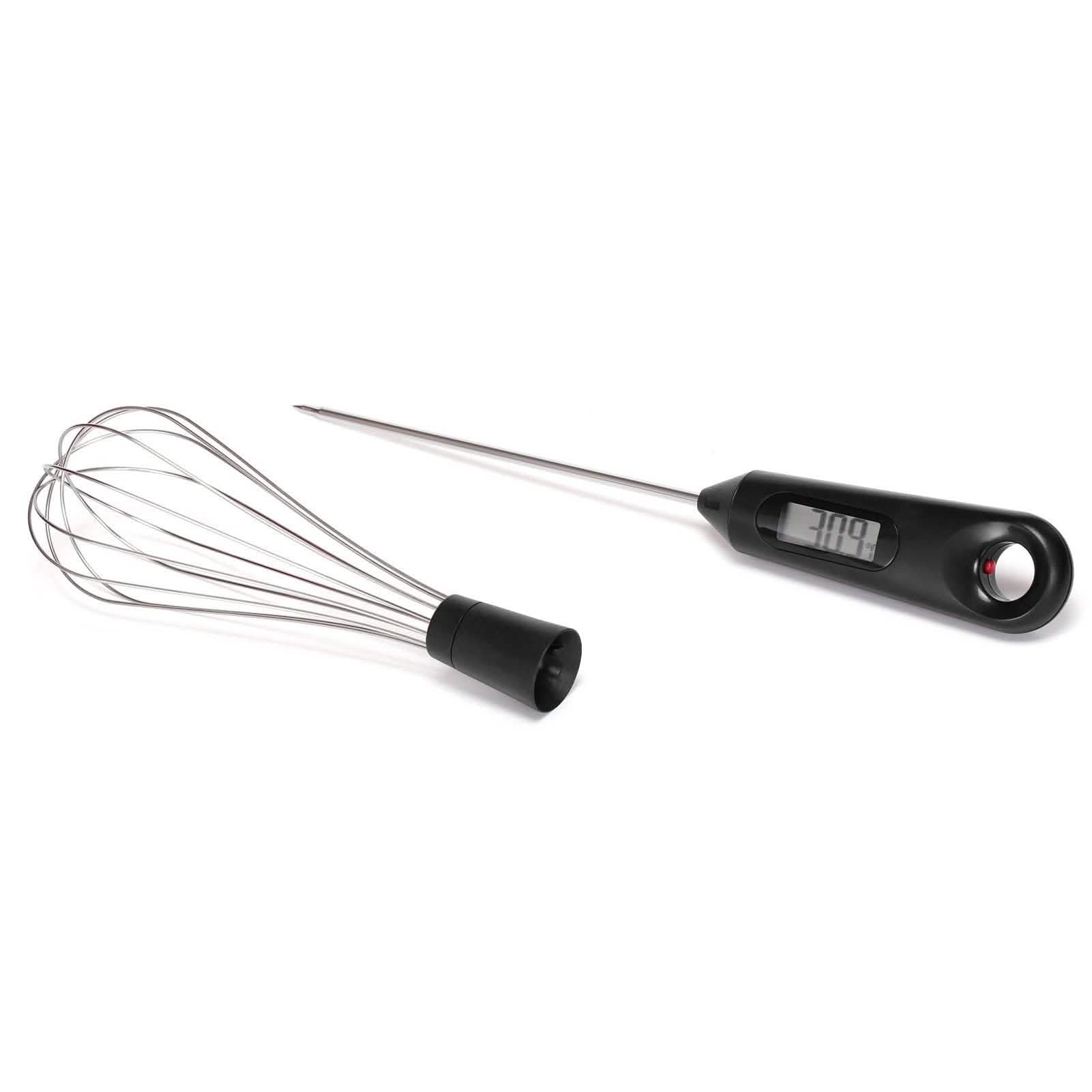 2-in-1 Instant Read Food Thermometer and Egg Whisk DailySale