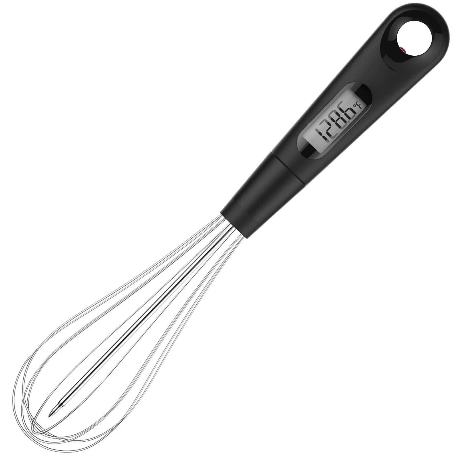 2-in-1 Instant Read Food Thermometer and Egg Whisk DailySale