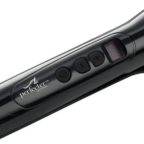 2-in-1 Perfecter Flat Iron Hair Straightener and Hot Round Brush DailySale