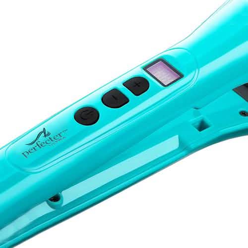 2-in-1 Perfecter Flat Iron Hair Straightener and Hot Round Brush DailySale