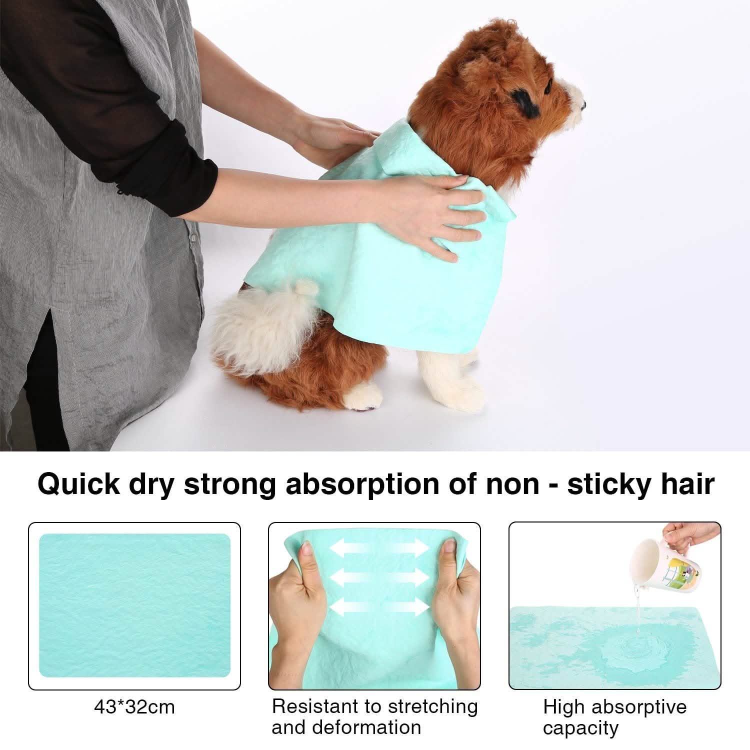 2-in-1 Pet Hair Dryer Blower Slicker Brush Portable Dog Cat Grooming Low Noise DailySale