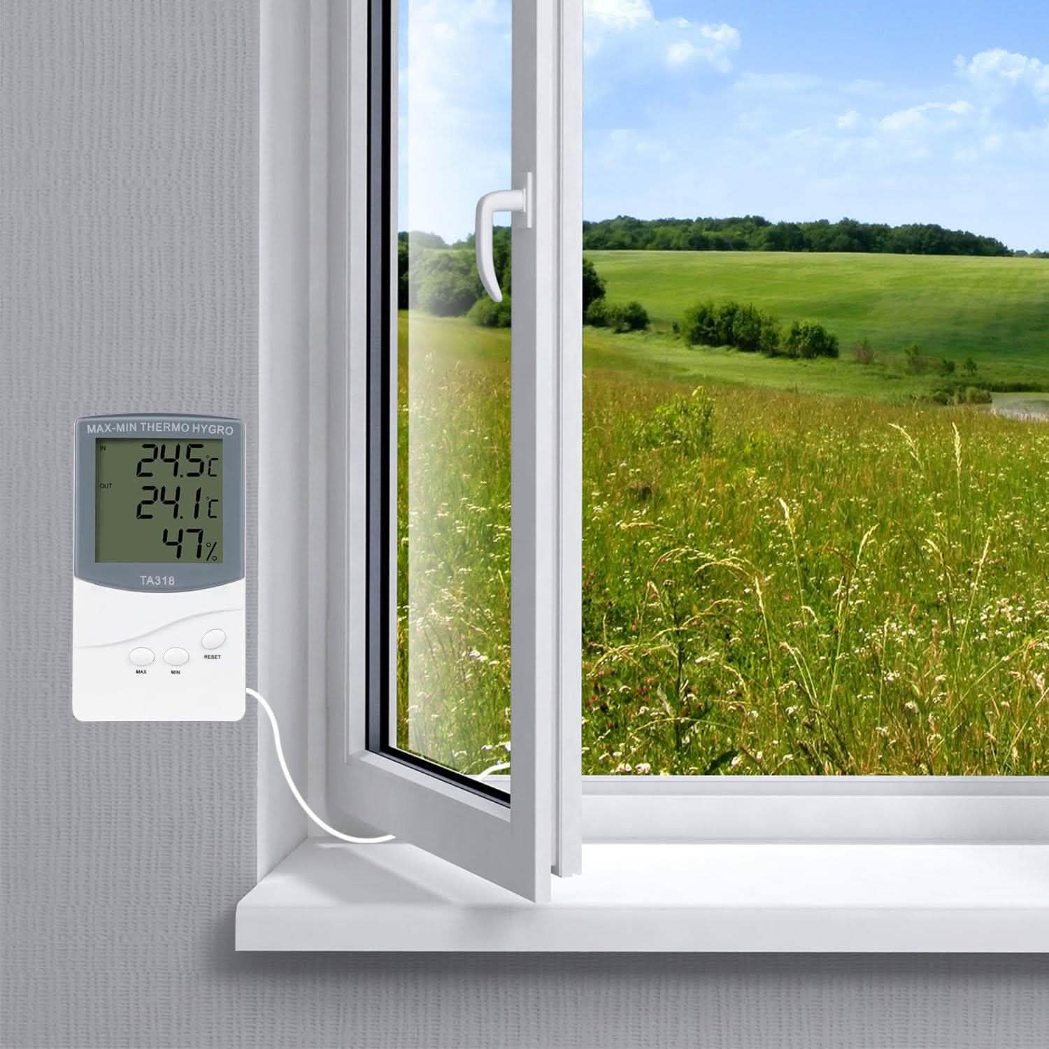 2-in-1 Thermometer and Hygrometer DailySale