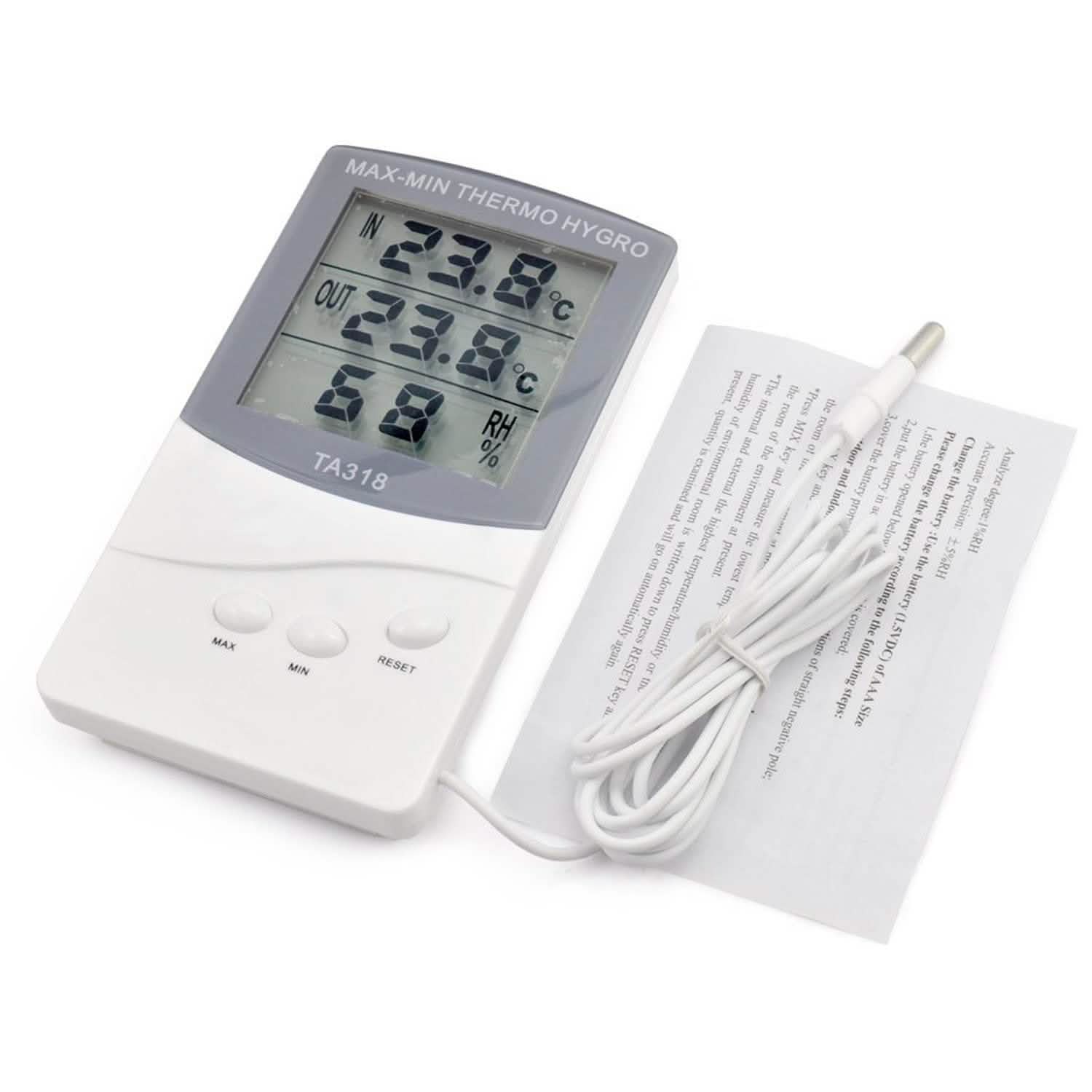 2-in-1 Thermometer and Hygrometer DailySale