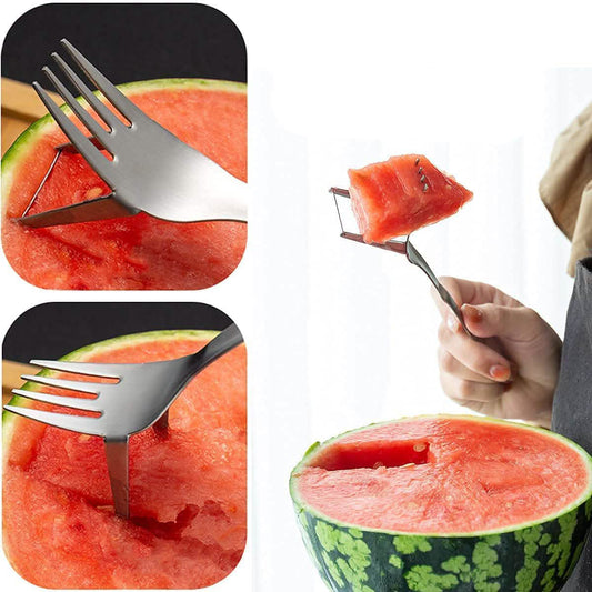 2-in-1 Watermelon Fork Slicer DailySale