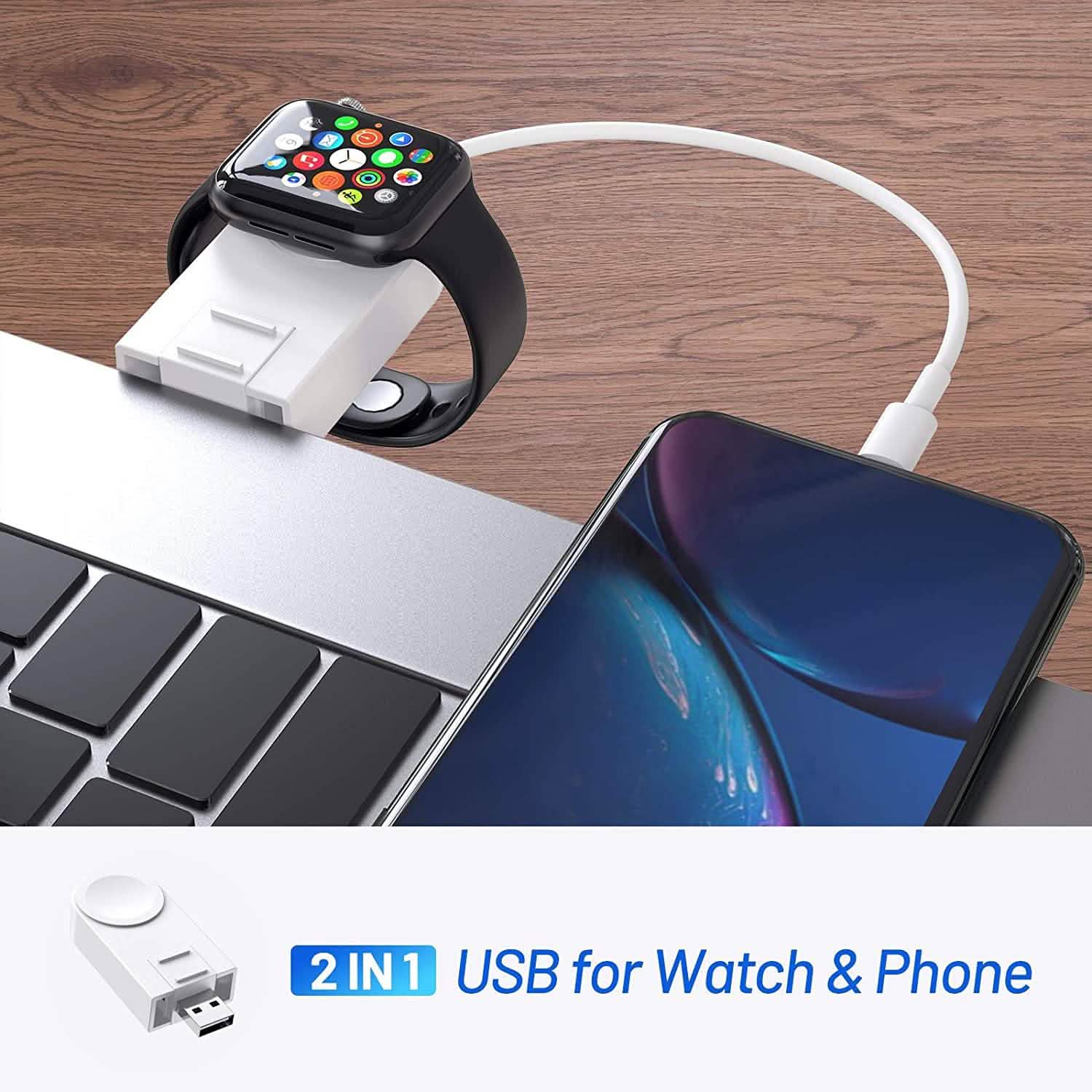 2-in-1 Wireless USB Charger DailySale