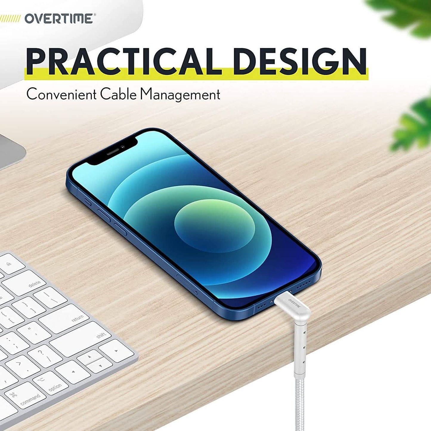 2-in-11 Charging Cable with Built in Stand DailySale