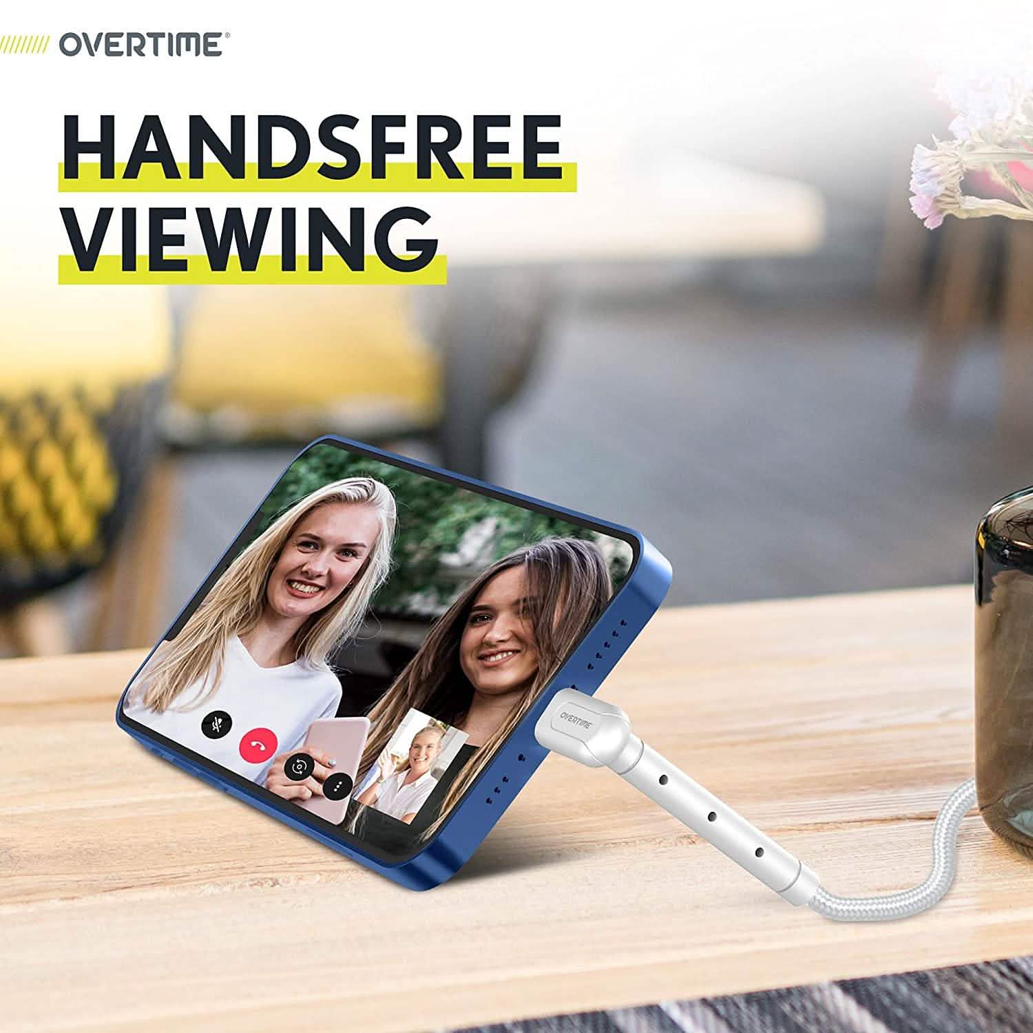 2-in-11 Charging Cable with Built in Stand DailySale