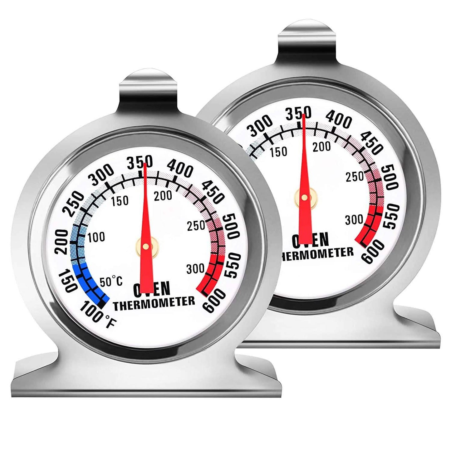 2-Pack: 100-600°F Oven Thermometers DailySale