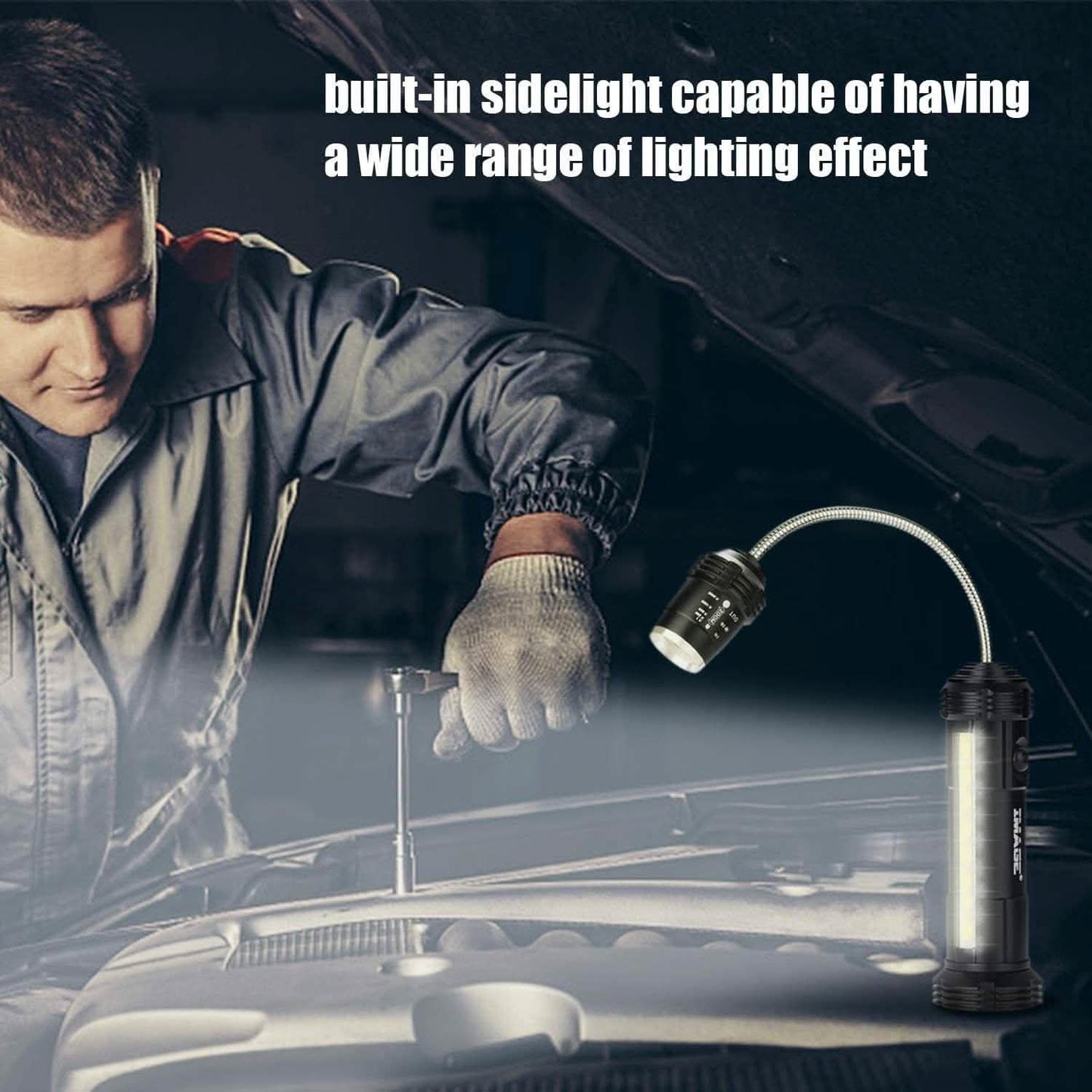 2-Pack: 360º Gooseneck LED Magnetic Base Lamp DailySale