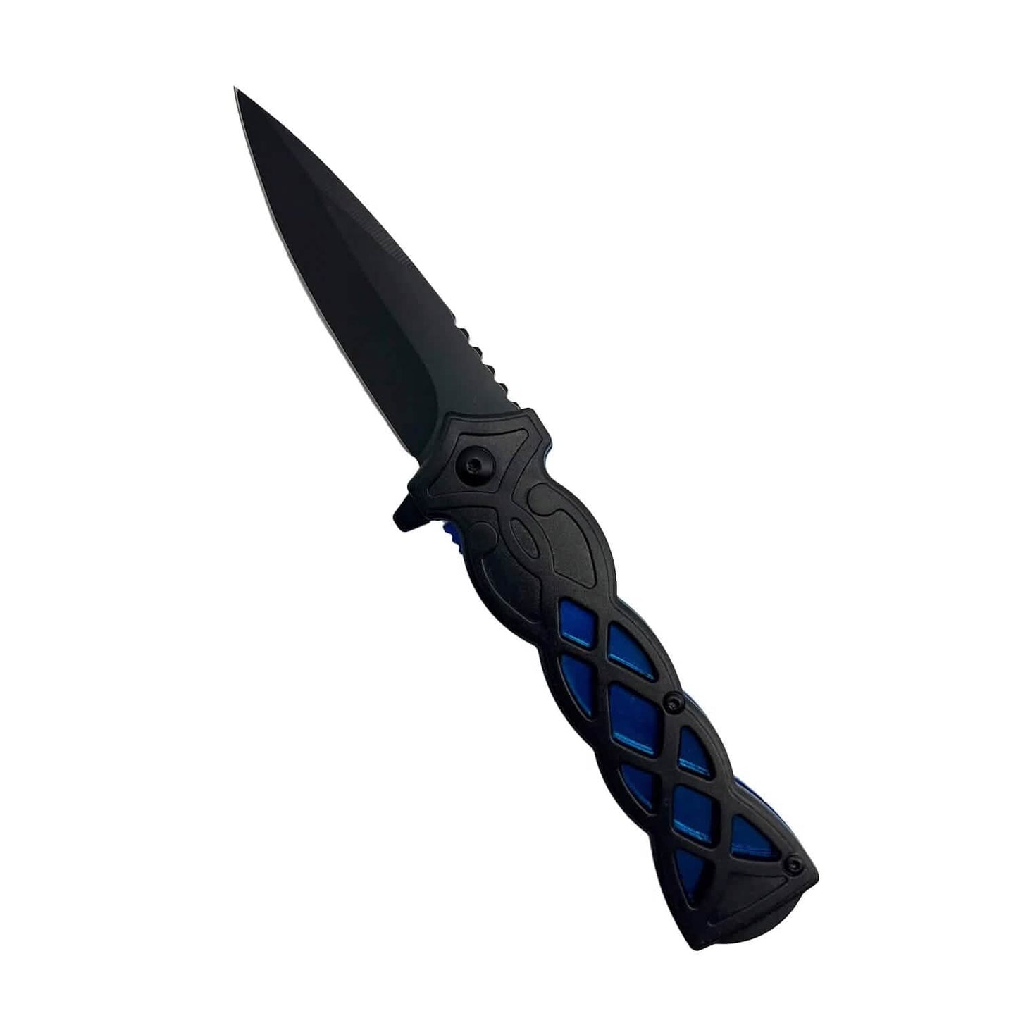2-Pack: 3.75" Weave Pattern Knife with ABS Handle DailySale