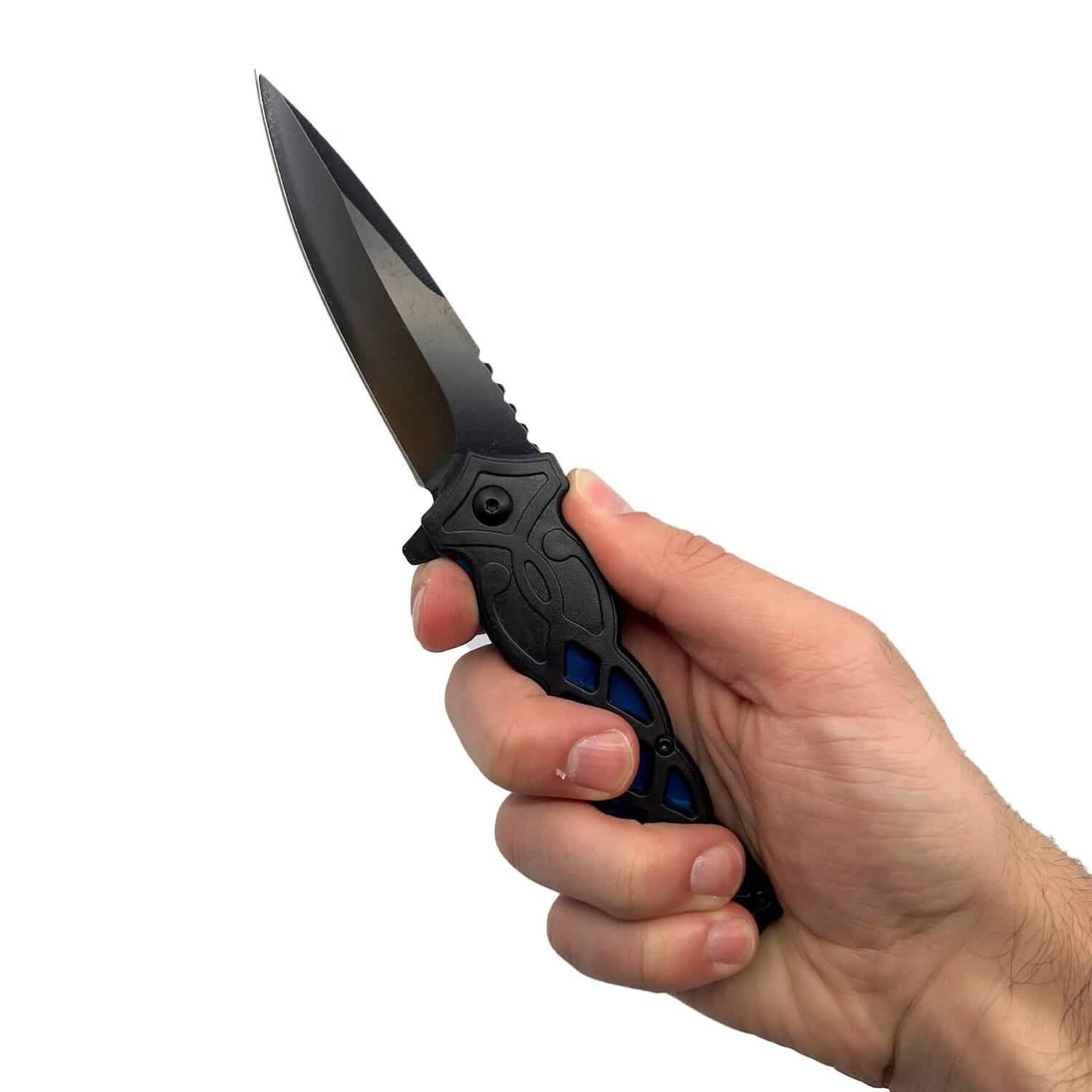 2-Pack: 3.75" Weave Pattern Knife with ABS Handle DailySale