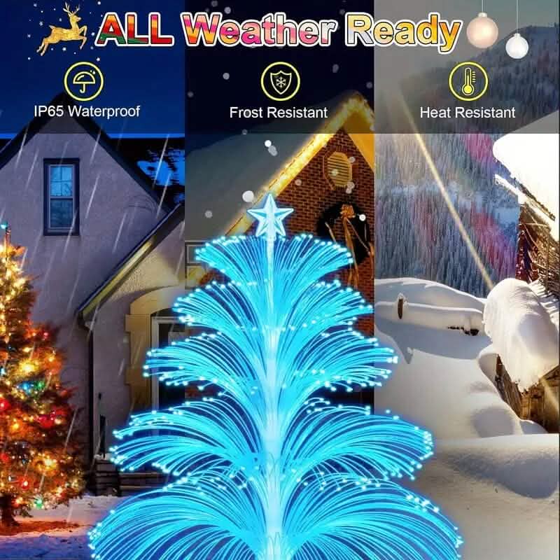 2-Pack: 7 Color-Changing LED Solar Jellyfish Lights DailySale