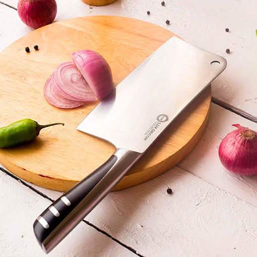 2-Pack: 7" High Carbon Stainless Steel Cleavers DailySale