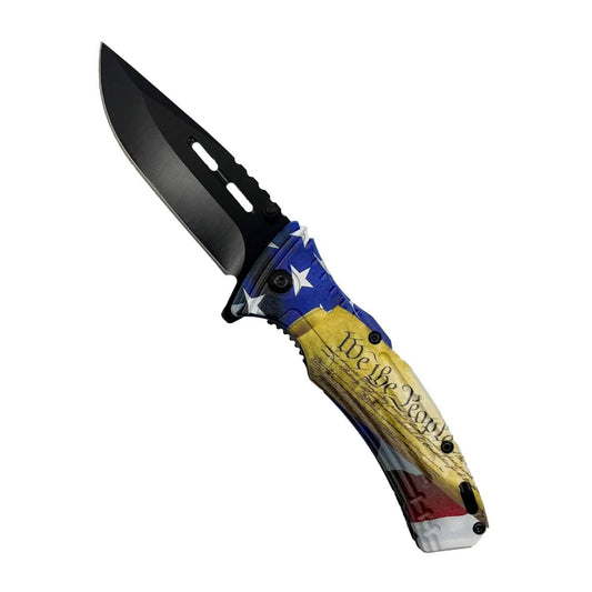 2-Pack: 7.75" Spring Assisted Knife DailySale