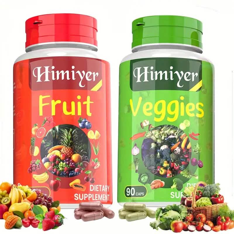 2-Pack: 90-Day Fruit and Veggie Supplements Bundle DailySale