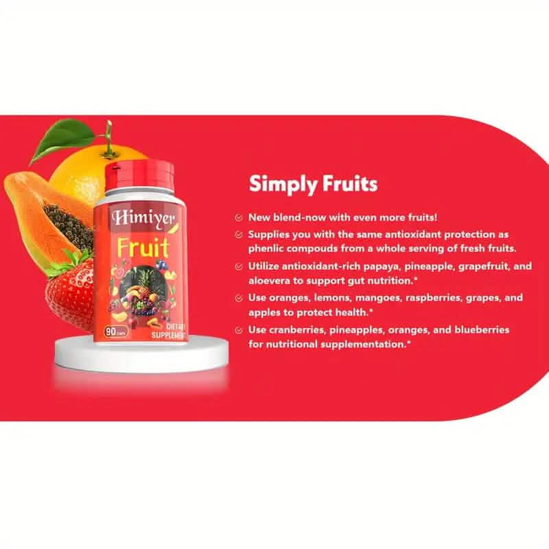 2-Pack: 90-Day Fruit and Veggie Supplements Bundle DailySale