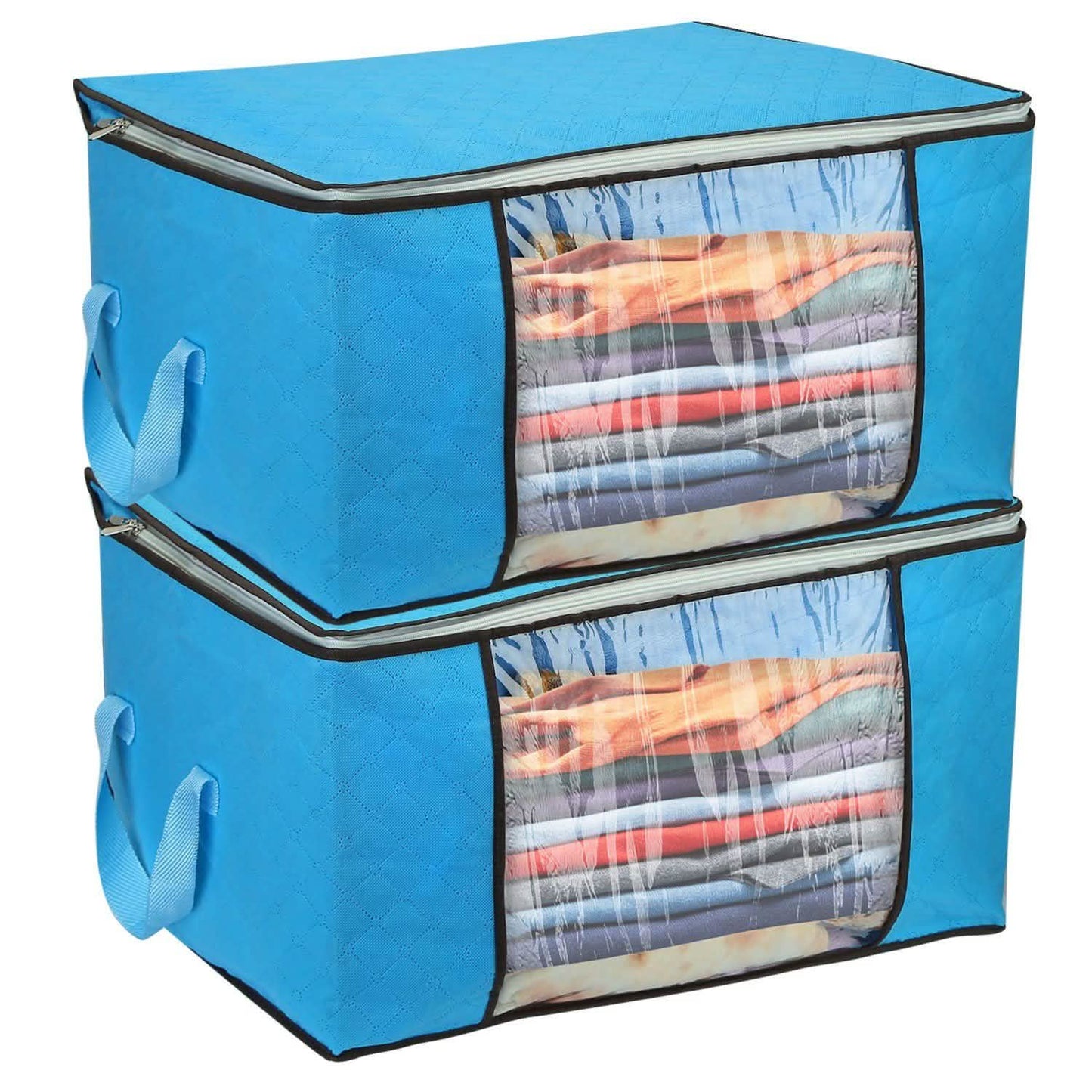 2-Pack: 90L Large Capacity Foldable Closet Organizer DailySale