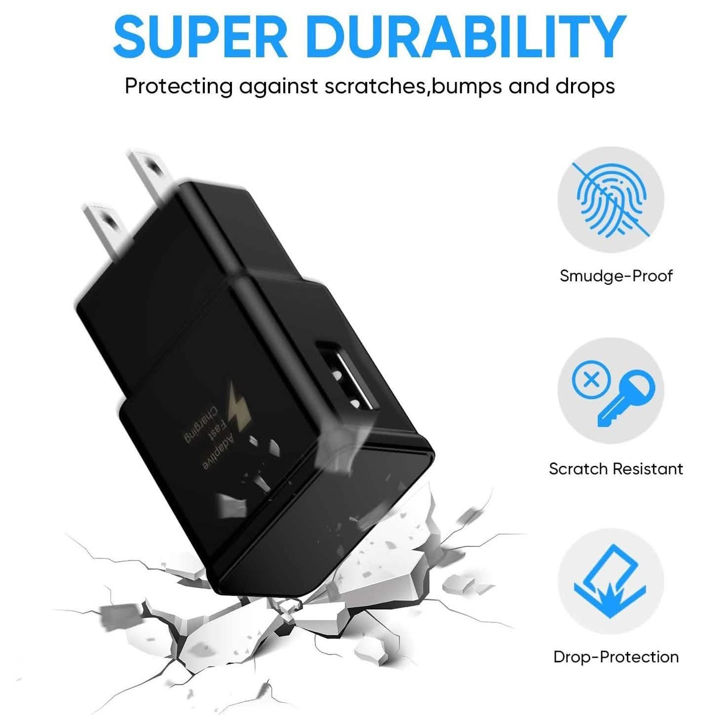 2-Pack: Adaptive Fast Charging Wall Charger DailySale