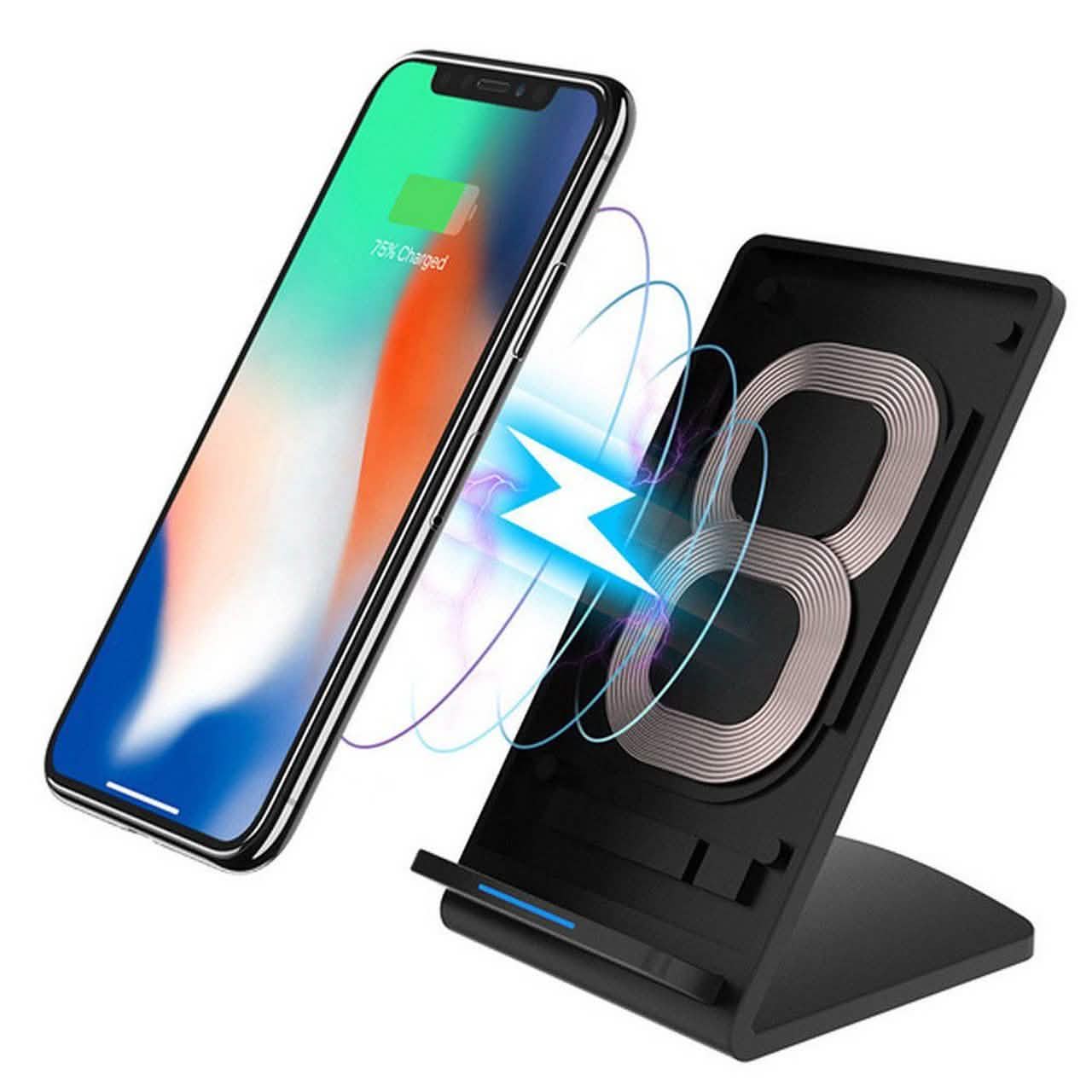 2-Pack: Adjustable Qi Device Wireless Rapid Charger DailySale