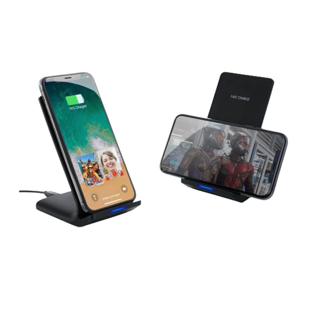 2-Pack: Adjustable Qi Device Wireless Rapid Charger DailySale