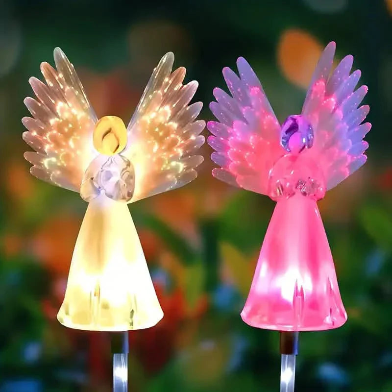 2-Pack: Angel Solar Garden Lights DailySale