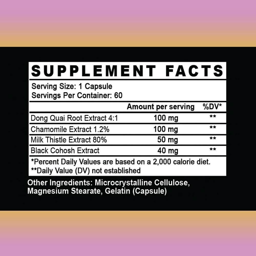 2-Pack: Angry Supplements Her Balance Women's Hormone & Mood, PMS & Menopause Relief DailySale