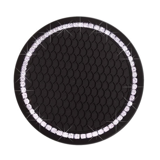 2-Pack: Anti-Slip Crystal Rhinestone Car Coaster DailySale