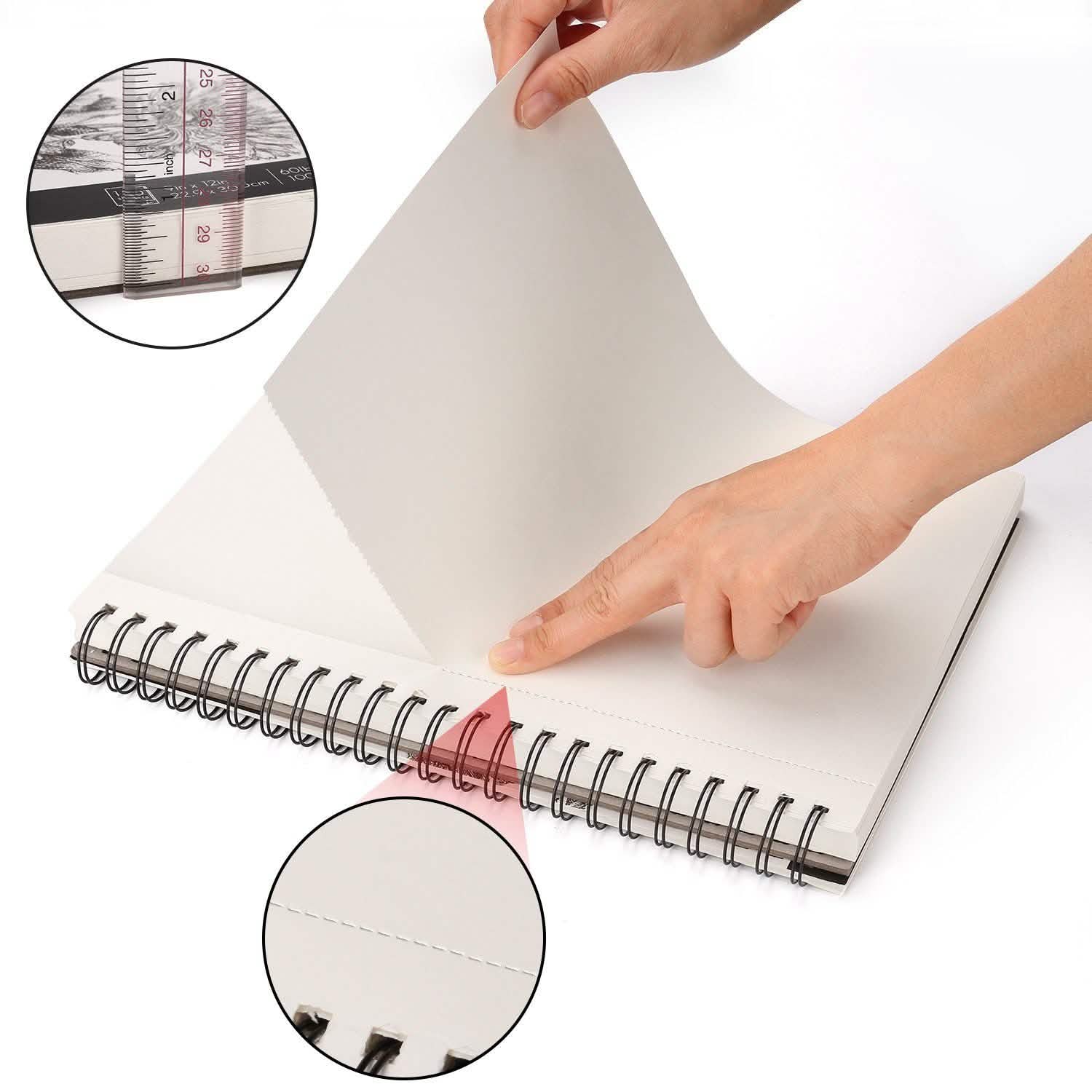 2-Pack: Art SketchBook 100 Pages for Writers Illustrators DailySale
